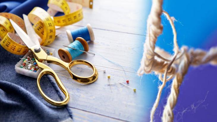 Makas değdirmeyen yaşadı İpi çekilen kıyafetleri kurtarmak çok kolaymış