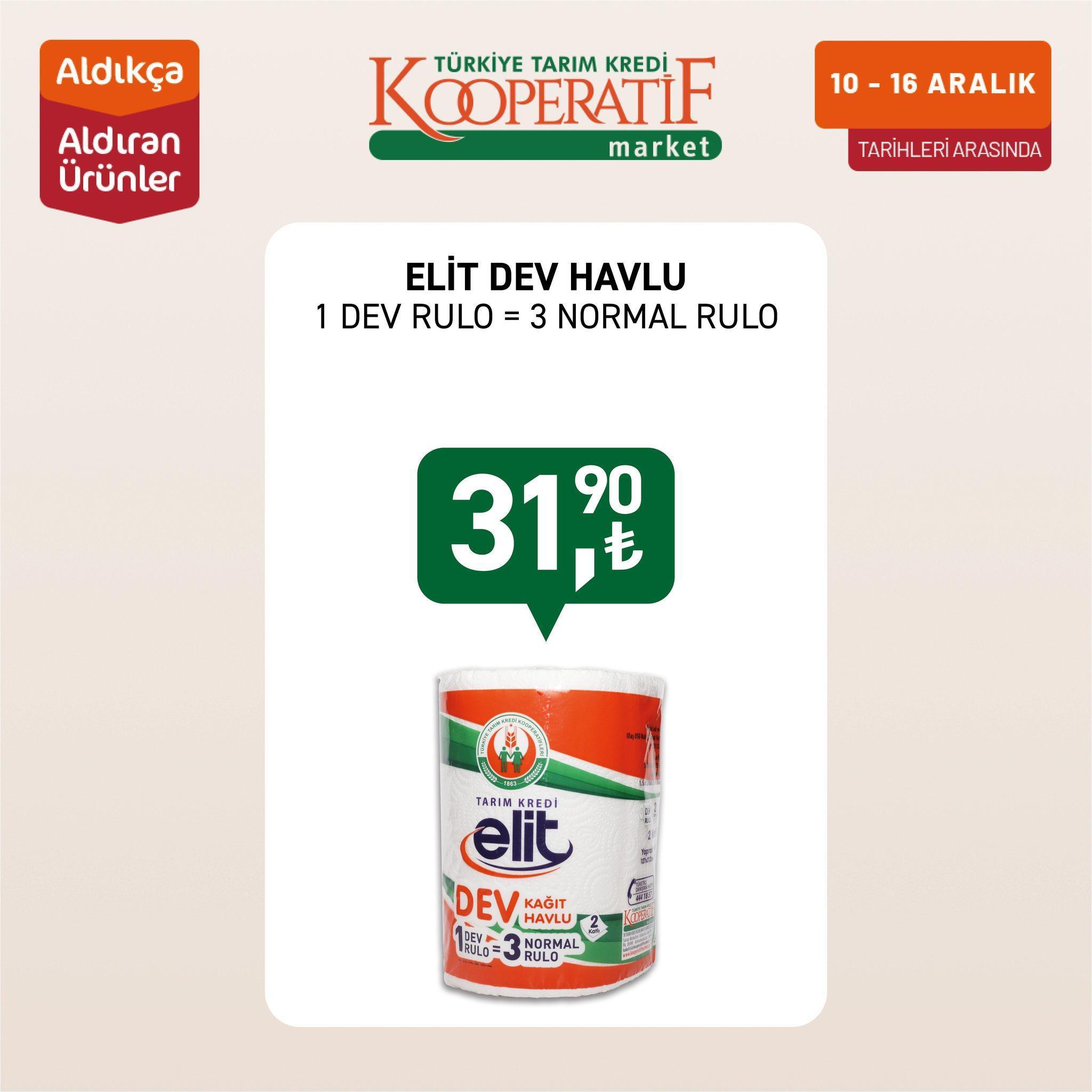 Tarım Kredi Market aktüel indirimleri kataloğu: 11 - 16 Aralık 2024 Tarım Kredi Kooperatifi katalog indirimli ürün fiyatları listesi Tarım Kredi Market aktüel indirimleri kataloğu: 11 - 16 Aralık 2024 Tarım Kredi Kooperatifi katalog indirimli ürün fiyatları listesi