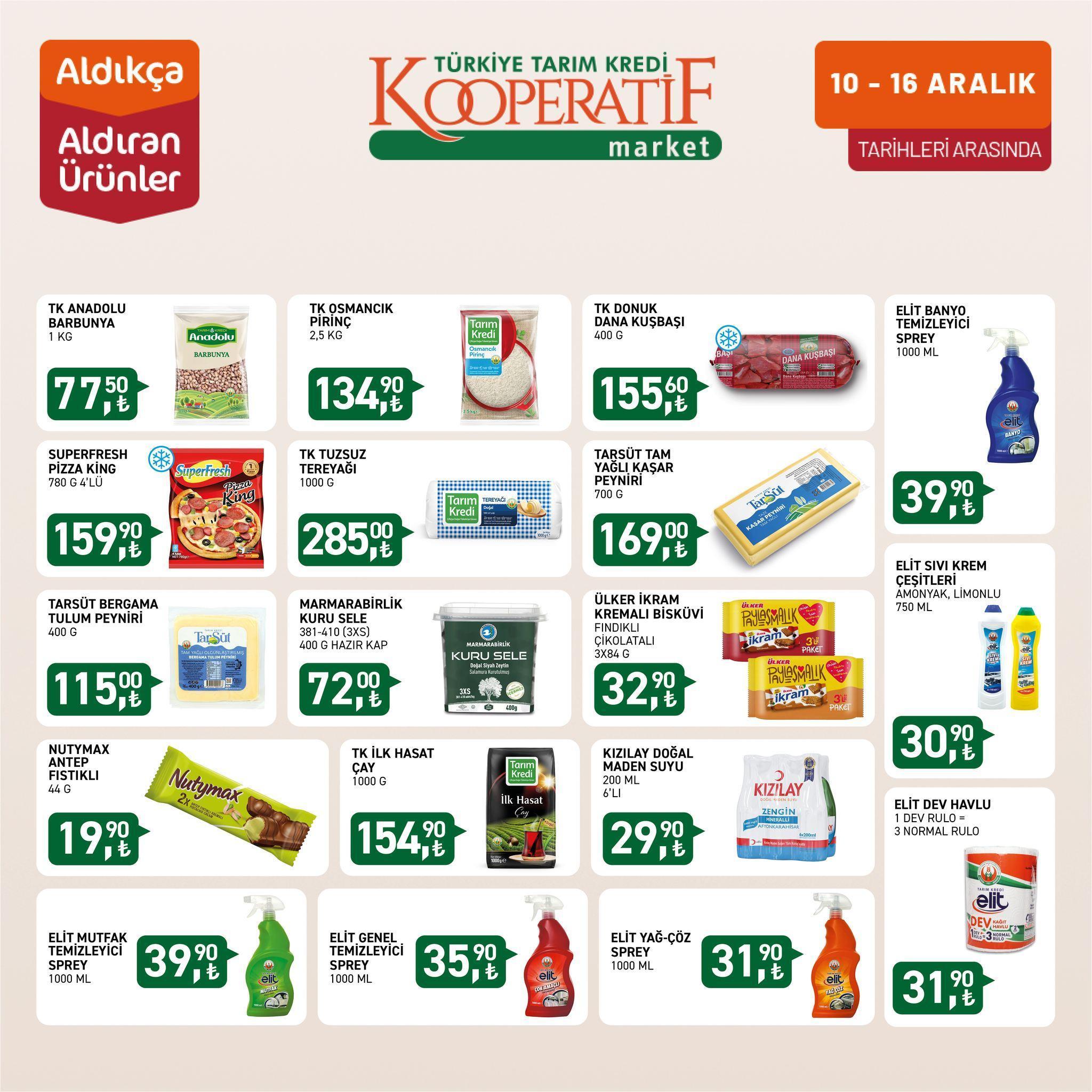 TARIM KREDİ KOOPERATİF 10 - 16 ARALIK 2024 KATALOĞU TARIM KREDİ KOOPERATİF 10 - 16 ARALIK 2024 KATALOĞU