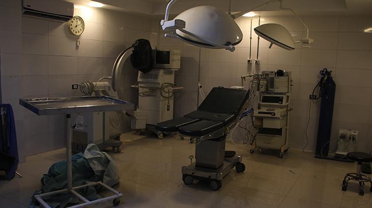 Görüntüler peş peşe paylaşıldı Hastanede terör tüneli Görüntüler peş peşe paylaşıldı Hastanede terör tüneli