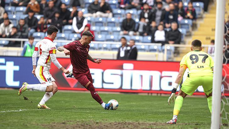 Hatayspor - Göztepe maçından kareler