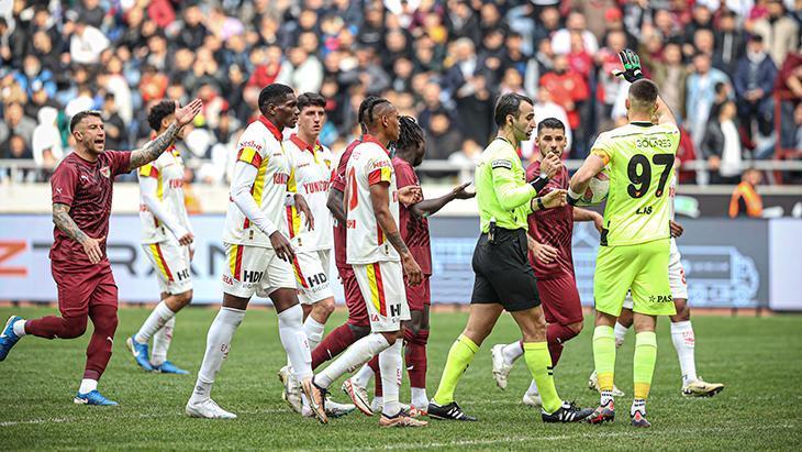 Hatayspor - Göztepe maçından kareler