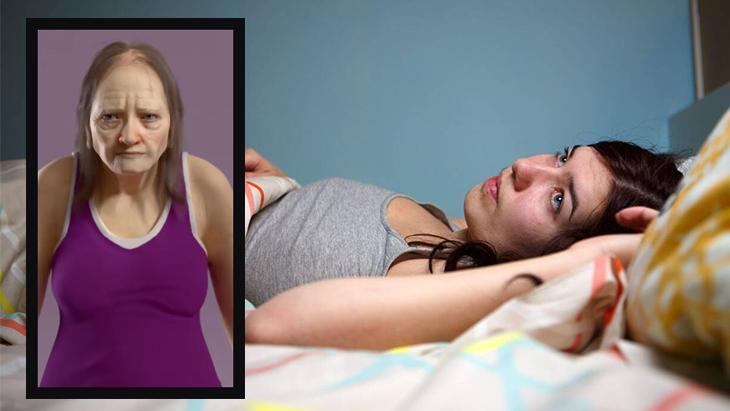 Yeterince uyumamanın sonu hüsran Çalışma ortaya koydu: Cildiniz ve ağzınız sarkacak