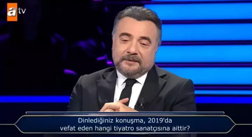 Kim Milyoner Olmak İsterde ağlatan soru Oktay Kaynarca gözyaşlarına hakim olamadı