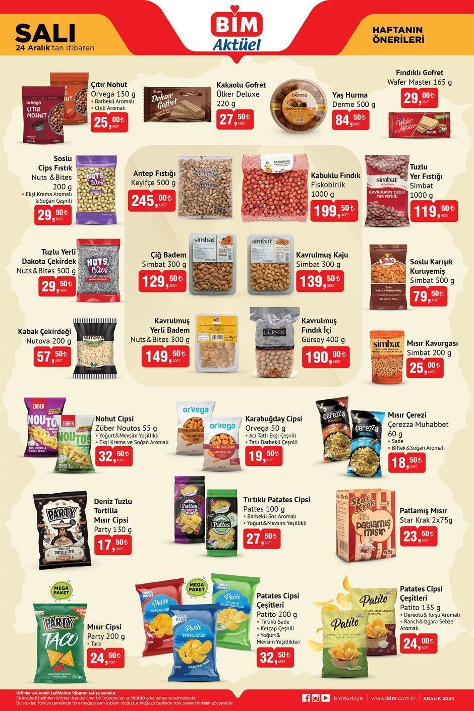 BU HAFTA BİMDE NELER VAR