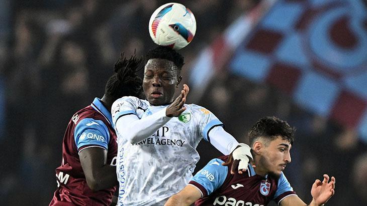 Trabzonspor - Bodrum FK maçından kareler