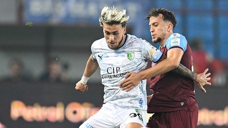 Trabzonspor - Bodrum FK maçından kareler