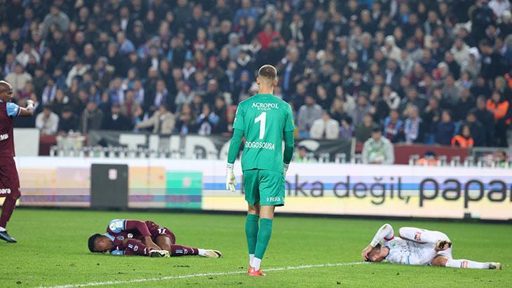 Trabzonspor - Bodrum FK maçından kareler
