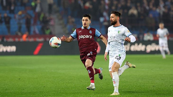 Trabzonspor - Bodrum FK maçından kareler