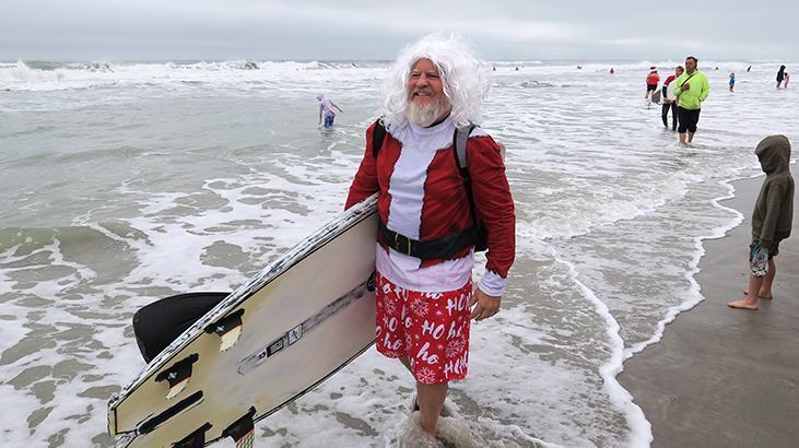 Floridada Noel böyle kutlandı İşte o renkli kareler