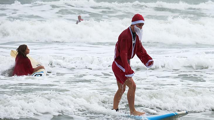 Floridada Noel böyle kutlandı İşte o renkli kareler
