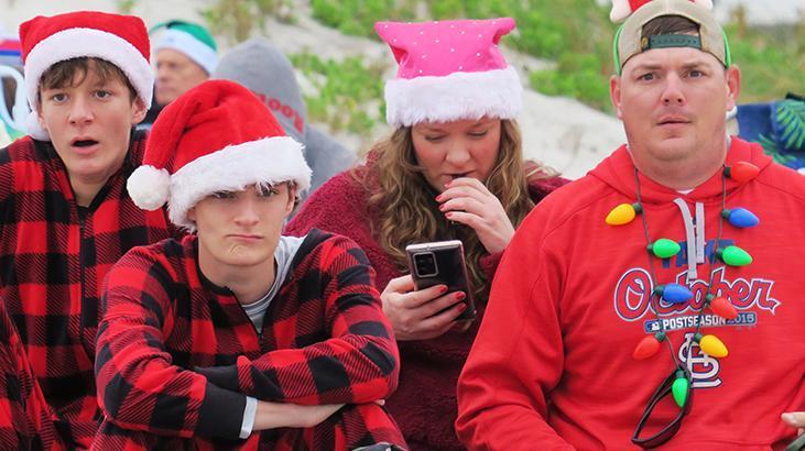 Floridada Noel böyle kutlandı İşte o renkli kareler