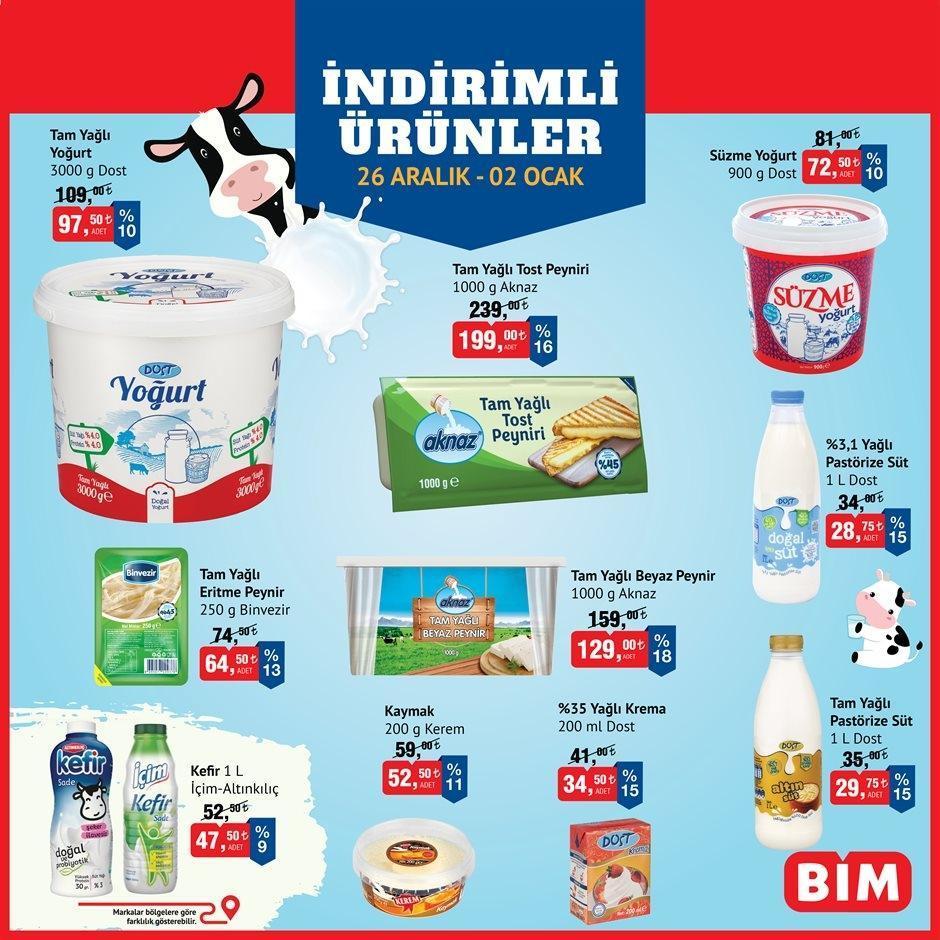 26 ARALIK - 2 OCAK İNDİRİMLİ ÜRÜNLER