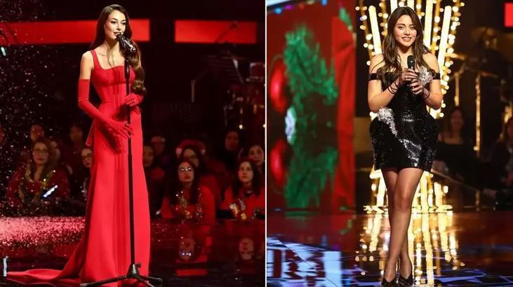 O Ses Türkiye Yılbaşı Özelde sahne tarzları çok konuşuldu Sıla Türkoğlu ve Dilan Çiçek Deniz sosyal medyada olay oldu O Ses Türkiye Yılbaşı Özelde sahne tarzları çok konuşuldu Sıla Türkoğlu ve Dilan Çiçek Deniz sosyal medyada olay oldu