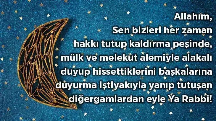 2025 REGAİP KANDİLİ MESAJLARI