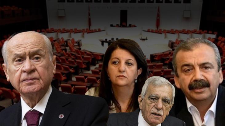 Son dakika... Gözler TBMM'de! Bahçeli ile DEM Parti heyeti görüşmesi başladı