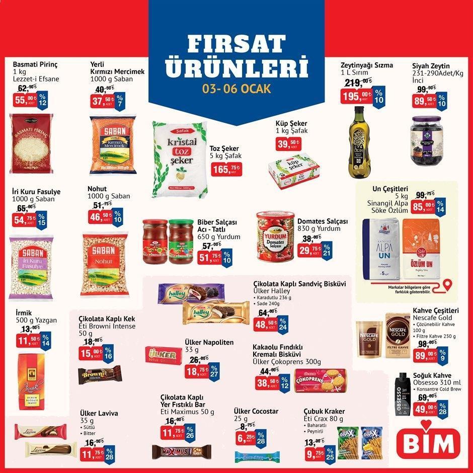 OCAK AYI YENİ BİM AKTÜEL KATALOGLAR (7-10 OCAK) 📌 BİMde yeni haftada hangi ürünler satışa çıkacak 6lı Porsiyonluk Güveç, Yağmurluk, Balıkçı Çizme, Olta Misinası...