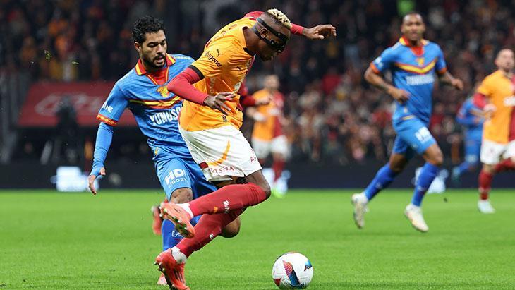 Galatasaray - Göztepe maçından kareler