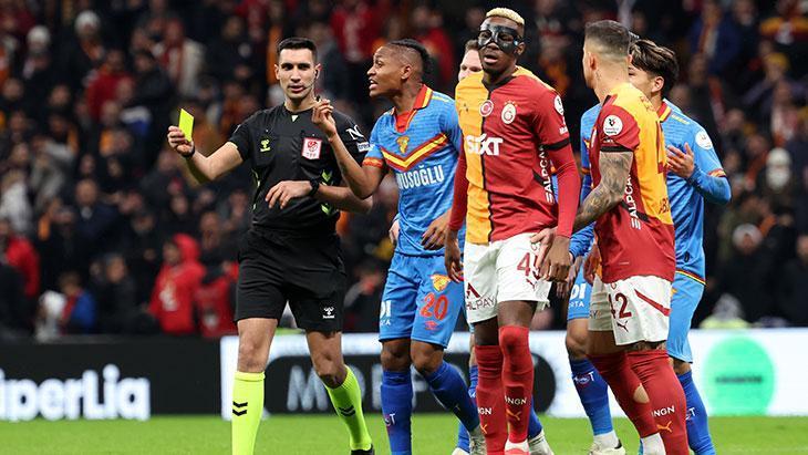 Galatasaray - Göztepe maçından kareler