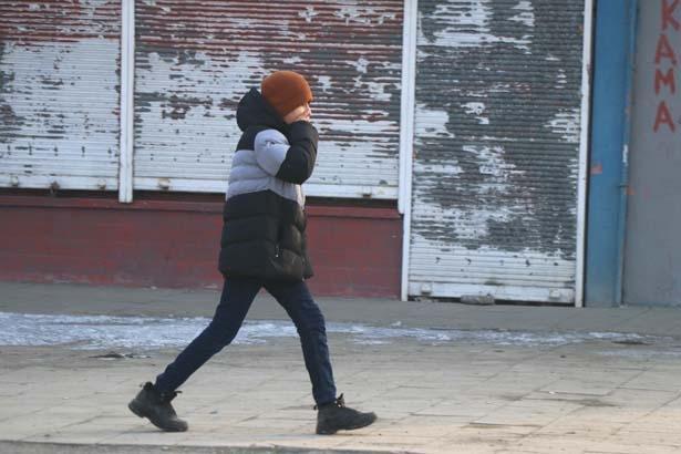 Termometreler sıfırın altında 23 dereceyi gösterdi Kent buzdan şehre dönüştü