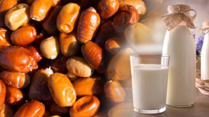 İğde tozuyla muhteşem değişim Süte 1 kaşık atmak yetiyor, sırtınız pamuğa dönecek