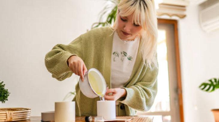 Tıkalı burunlara doğal mumlu çözüm Azıcık vicksle evde şipşak hazırlanıyor