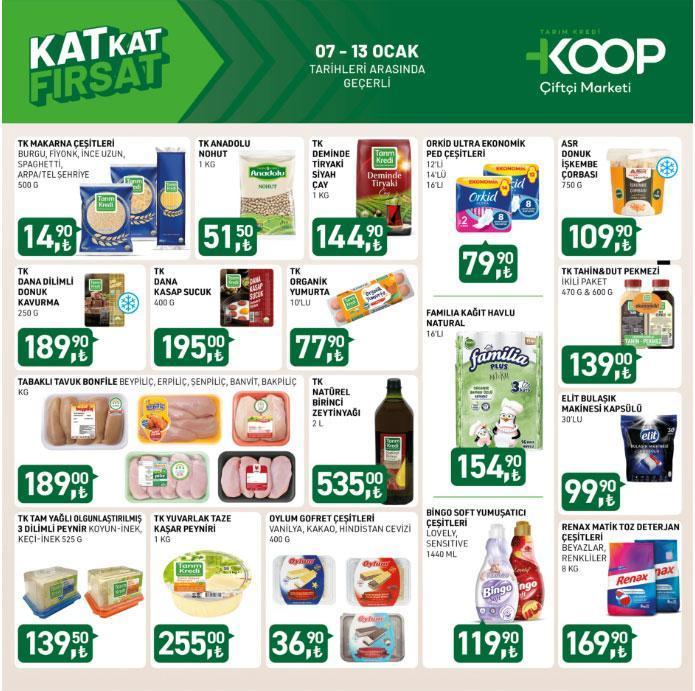 7-13 OCAK TARIM KREDİ KOOPERATİFİ MARKET KATALOGLARI 🔊 Tarım Kredi Kooperatif Market (KOOP) 7-13 Ocak Cuma aktüel kataloğunda hangi ürünler yer alıyor 7-13 OCAK TARIM KREDİ KOOPERATİFİ MARKET KATALOGLARI 🔊 Tarım Kredi Kooperatif Market (KOOP) 7-13 Ocak Cuma aktüel kataloğunda hangi ürünler yer alıyor