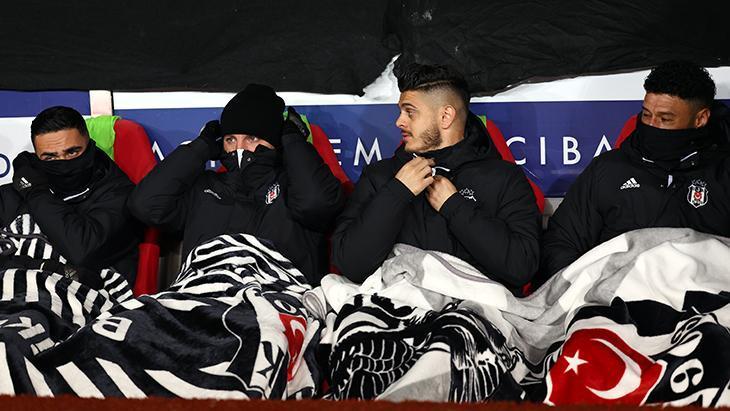 Sivasspor - Beşiktaş maçından kareler