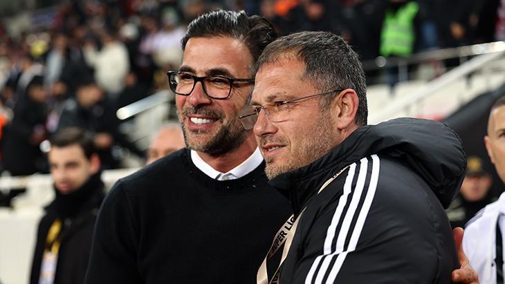 Sivasspor - Beşiktaş maçından kareler