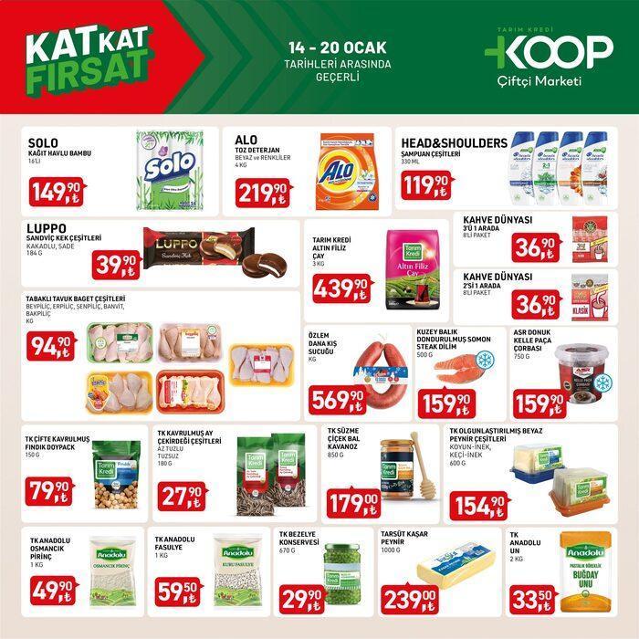 TARIM KREDİ KOOPERATİF MARKET 14-20 OCAK 2025 KATALOĞU TARIM KREDİ KOOPERATİF MARKET 14-20 OCAK 2025 KATALOĞU