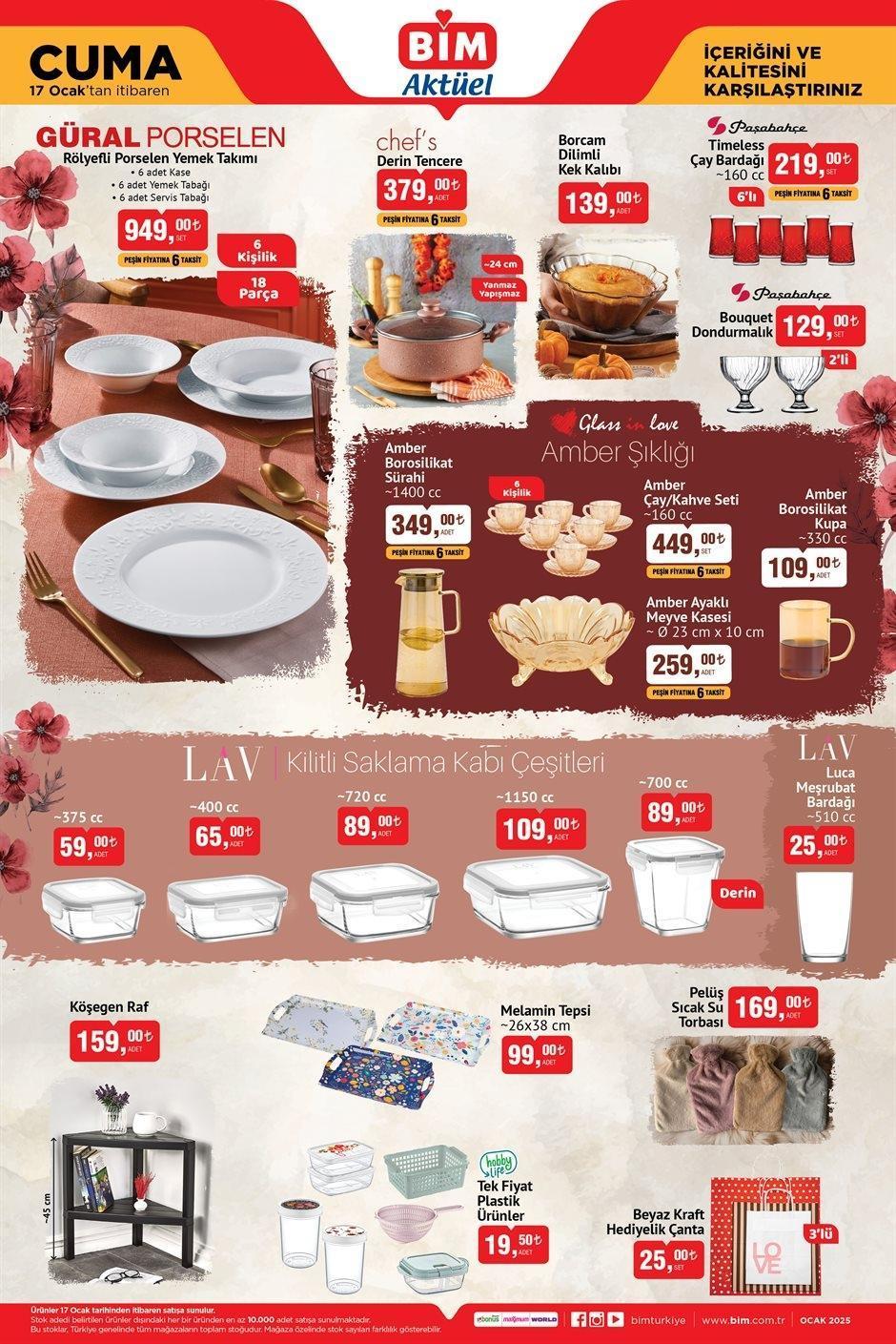 BİM İNDİRİMLİ ÜRÜNLER LİSTESİ