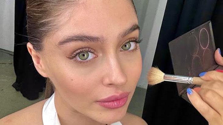 Leylanın yıldızı Cemre Baysel vazgeçemiyor Ahu gözlerin sırrı, sadece allık yeterli