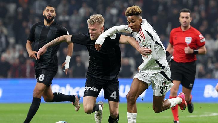 Beşiktaş - Samsunspor maçından kareler