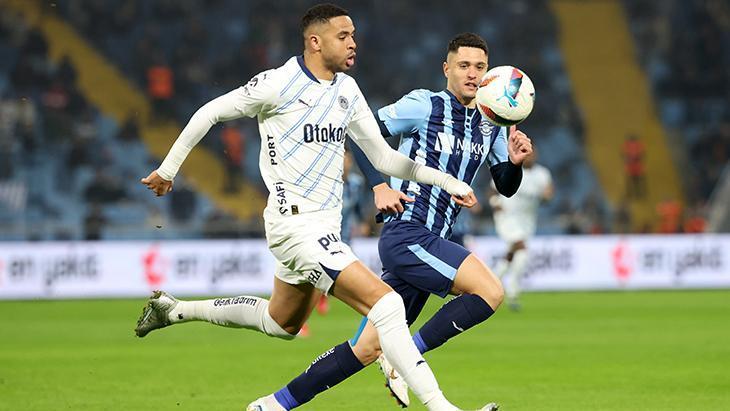 Adana Demirspor - Fenerbahçe maçından kareler