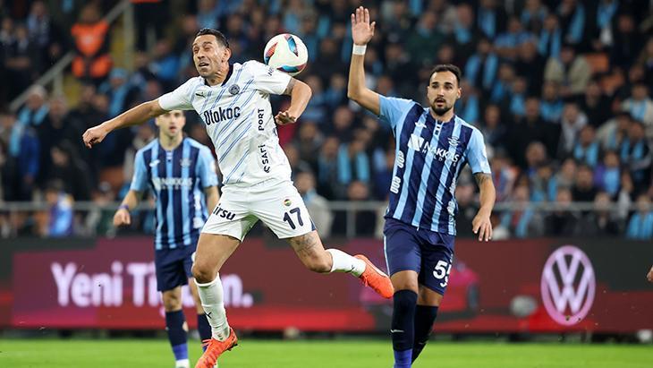 Adana Demirspor - Fenerbahçe maçından kareler