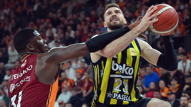 Galatasaray - Fenerbahçe Beko maçından kareler