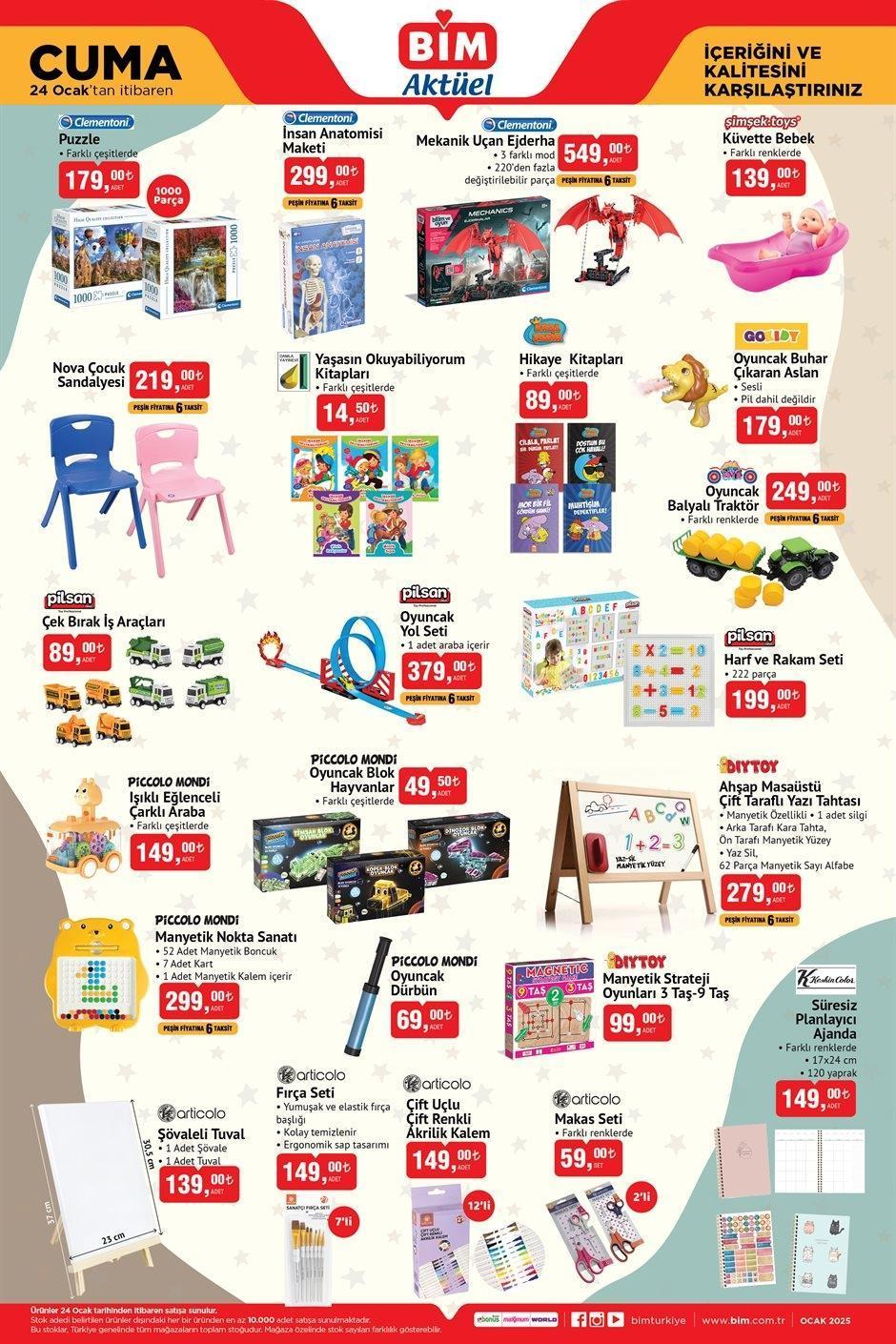 BİM 24 OCAK CUMA AKTÜEL KATALOĞU BİM 24 OCAK CUMA AKTÜEL KATALOĞU