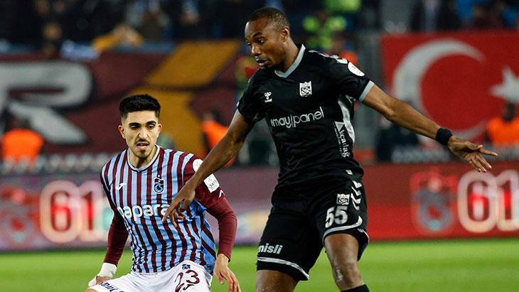 Trabzonspor - Sivasspor maçından kareler