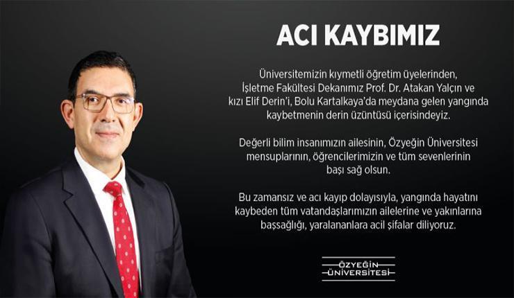 Biyografi 📍 Atakan Yalçın kimdir, kaç yaşındaydı Bolu Kartalkaya yangınında ölen Özyeğin Üniversitesi dekanı Atakan Yalçının hayatı Biyografi 📍 Atakan Yalçın kimdir, kaç yaşındaydı Bolu Kartalkaya yangınında ölen Özyeğin Üniversitesi dekanı Atakan Yalçının hayatı