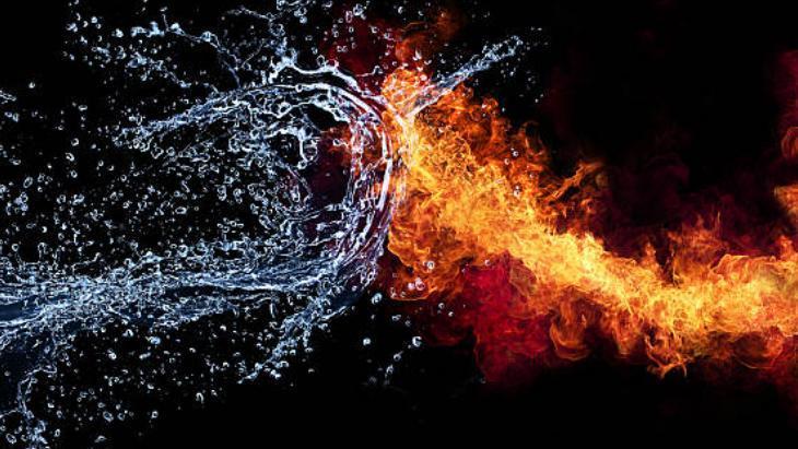 SU, YAĞ YANGINLARINI DAHA KÖTÜ HALE GETİRİYOR