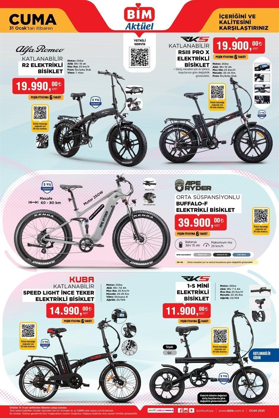 31 OCAK CUMA SON BİM AKTÜEL KATALOĞU