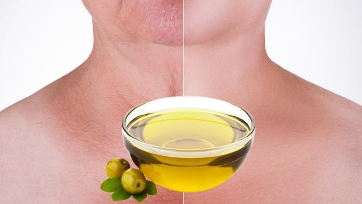 Boynunuzu 10 yaş gençleştirin Düzenli kullanımda fark yaratıyor, sırrı sıcak zeytinyağı