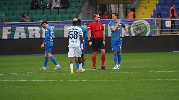 Rizespor - Adana Demirspor maçından kareler