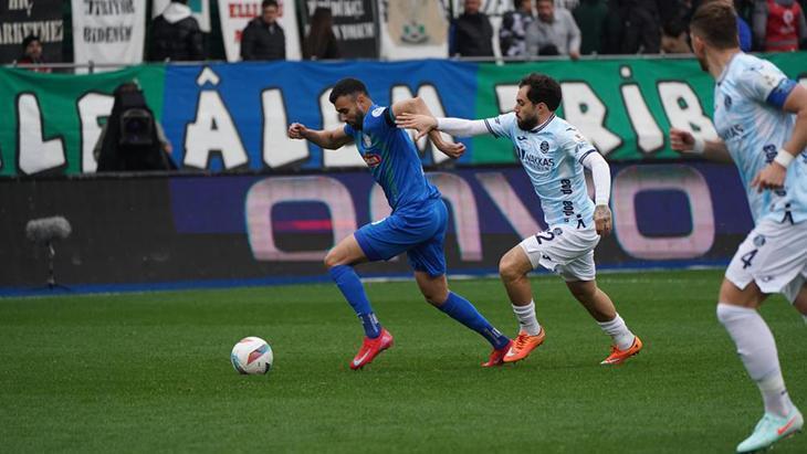 Rizespor - Adana Demirspor maçından kareler