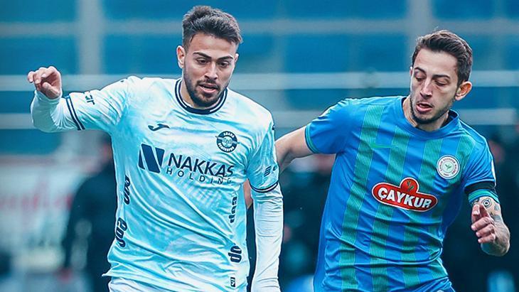Rizespor - Adana Demirspor maçından kareler
