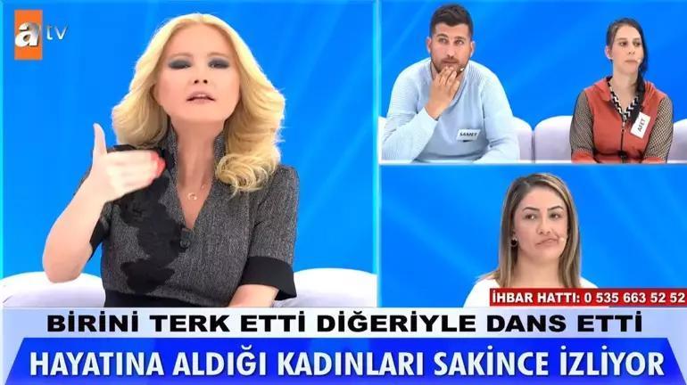 Müge Anlıyı canlı yayında çıldırttılar Çocuklarını bırakıp kaçan babanın TikTok dans videoları ortaya çıktı