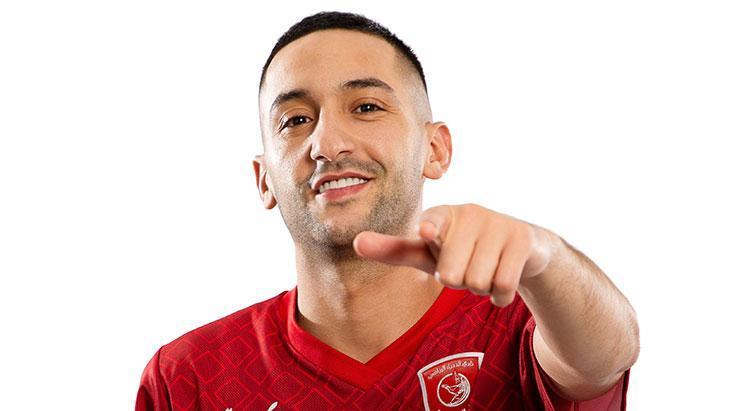 Hakim Ziyechin imza töreninden kareler