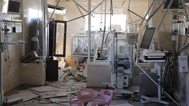 İsrail Kemal Advan Hastanesinde büyük yıkım bıraktı