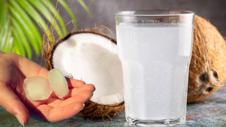 Hindistan cevizinden çıkıyor, her derde deva Daha kolayı yok, buz küpüyle gelen tat