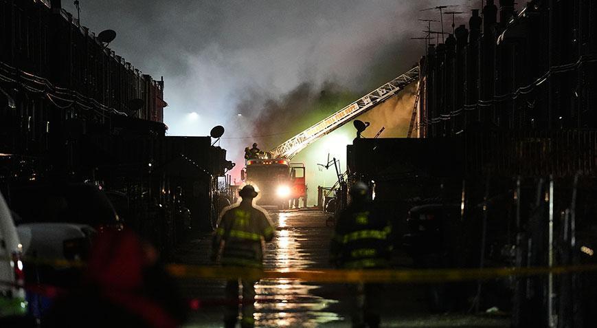 Son dakika haberi: ABDdeki yeni uçak kazasından ilk kareler geldi...